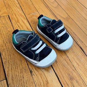 See Kai Run Stevie Sneakers - Navy - Size 4